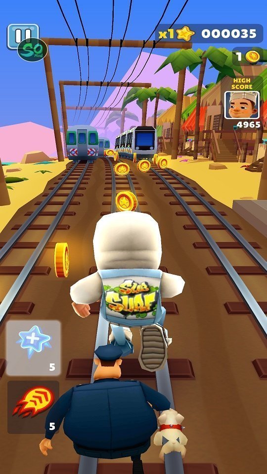 地铁跑酷内置SO变速菜单Subway Surf